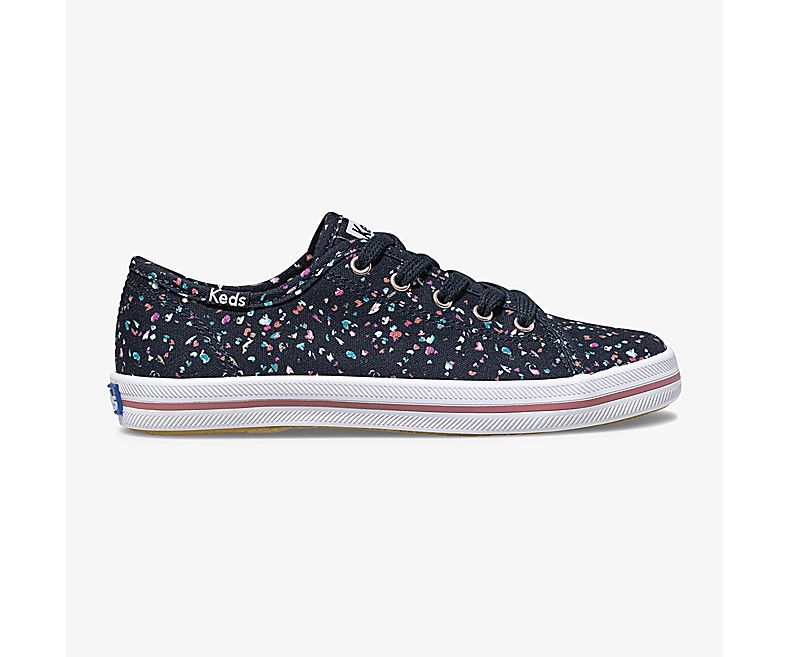 Keds Kids Navy Sneakers - Keds Kickstart Fall 503QWEDCM